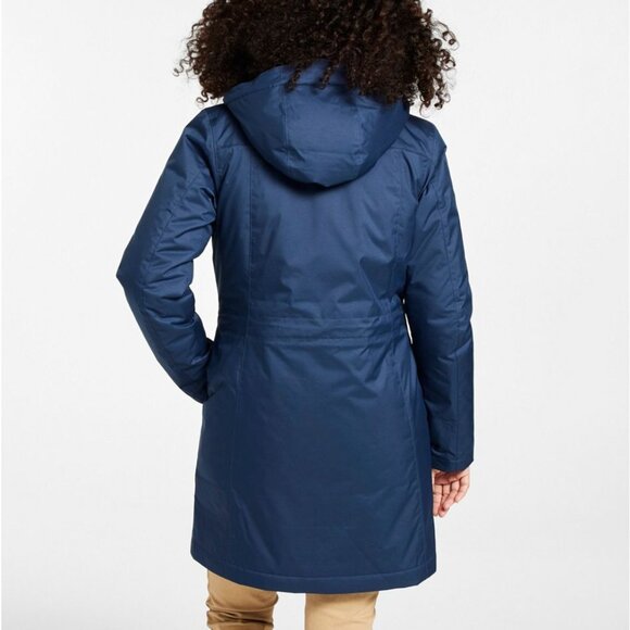 🧥 LLBean Women’s Winter Warmer Coat – Navy, Size Small - Picture 2 of 15
